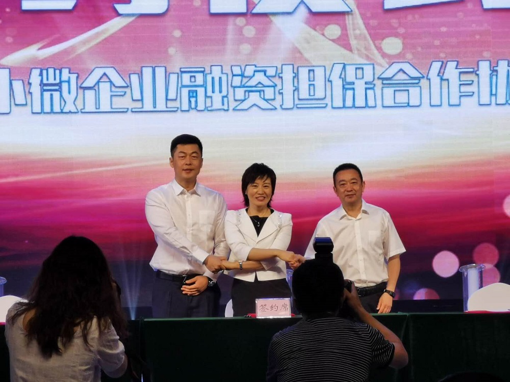 行下春風(fēng)望夏雨，擔(dān)保助企勇?lián)?dāng)